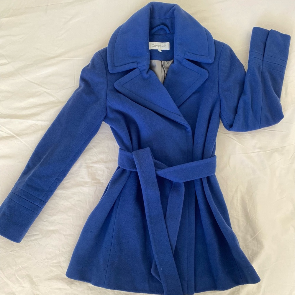 Calvin Klein Royal Blue Outerwear
